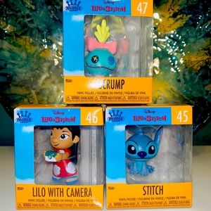 Funko Collectible Disney Stitch 3” Figures NEW